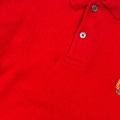 Polo by Ralph Lauren ラルフローレン 長袖 ウール ポロニット L/レッド メンズ