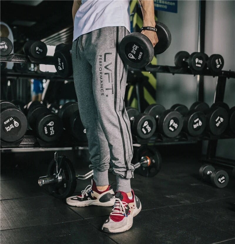 LVFT.】LIVE FIT スウェット テーパード ジョガー パンツ/フィットネス