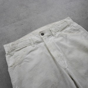 Dickies Sherwin-Williams white painter pants [W31.5L31.5相当] 古着