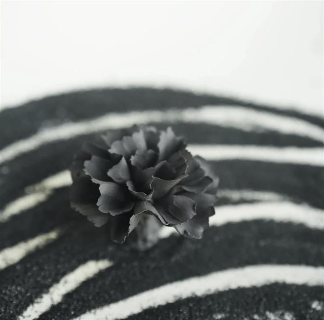 【Santimento】セラミックホワイトフラワーお香立て