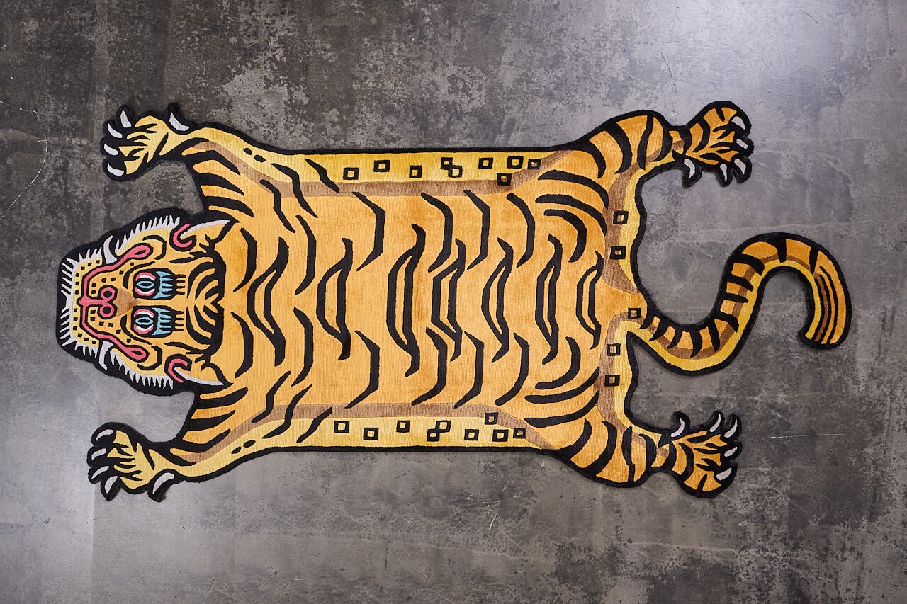 Tibetan Tiger Rug 《Lサイズ•シルク・オリジナル3・シグネチャー