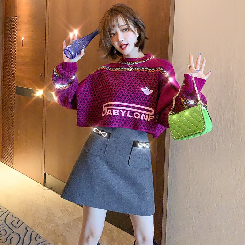 ウェストポケットAラインショートスカート リボン オータム 秋物 ウィンター 冬物 MIUCO32418706713