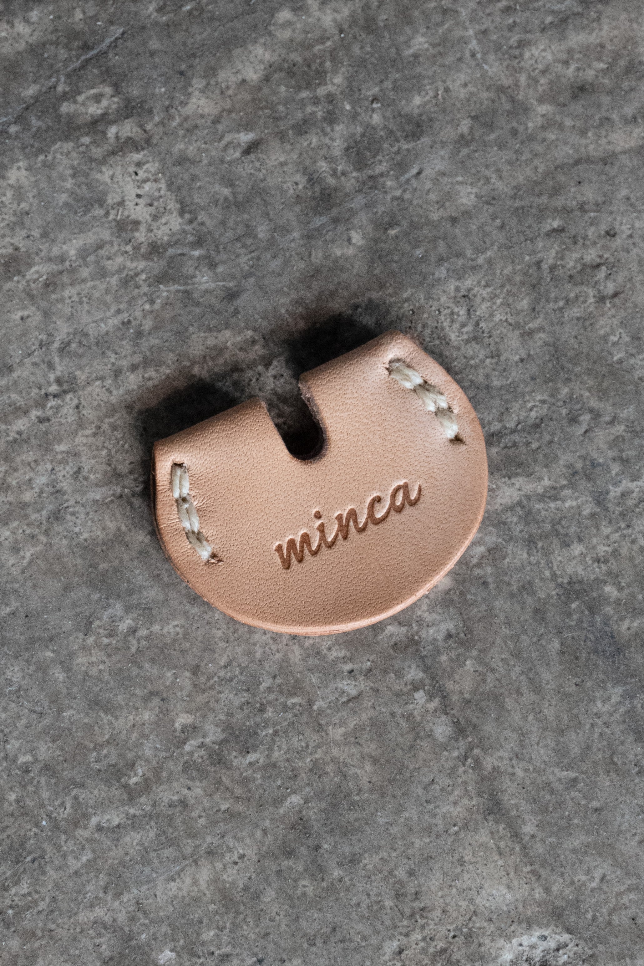 Key cover / 丸型 | 高級皮革ならminca｜栃木レザーのバッグ 財布 名刺