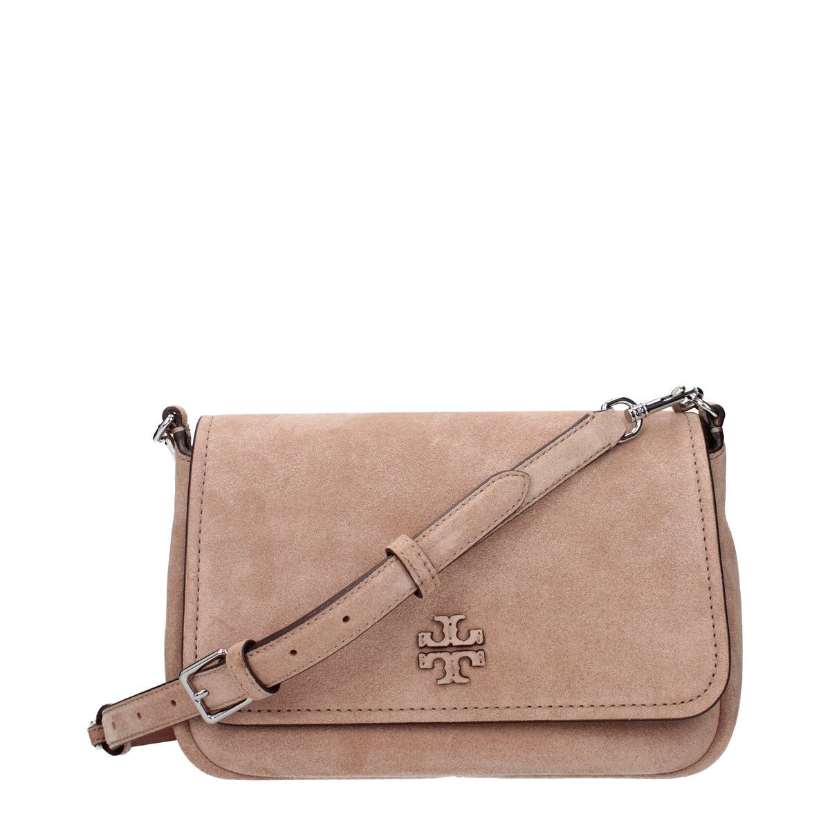 TORY BURCH トリーバーチ レディース クロスボディバッグ スエード ピンク