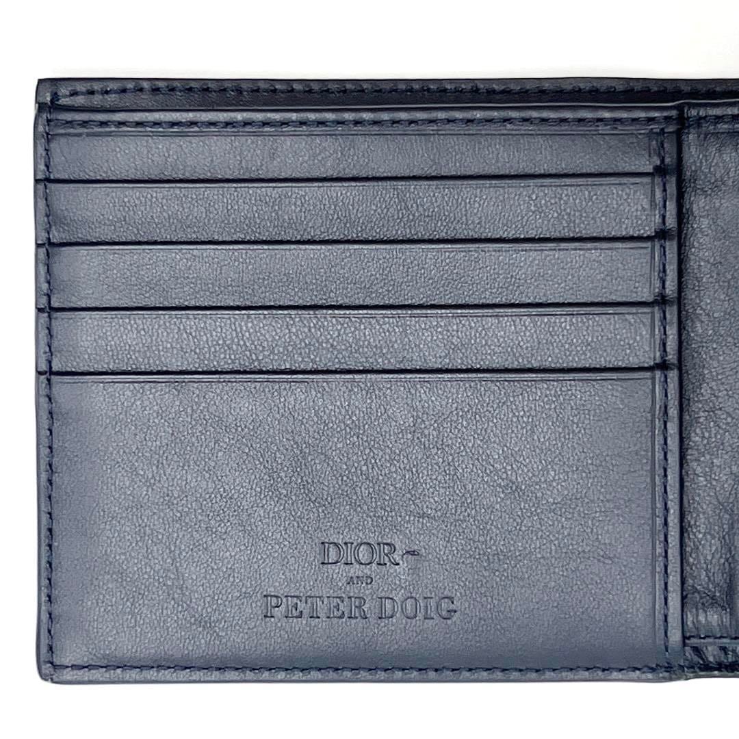 限定コラボ品ディオール メンズ 財布 折り財布  ｘ ピータードイグ