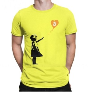 Tシャツ　BTC　Bitcoin（Baloon）　　BTC01-004