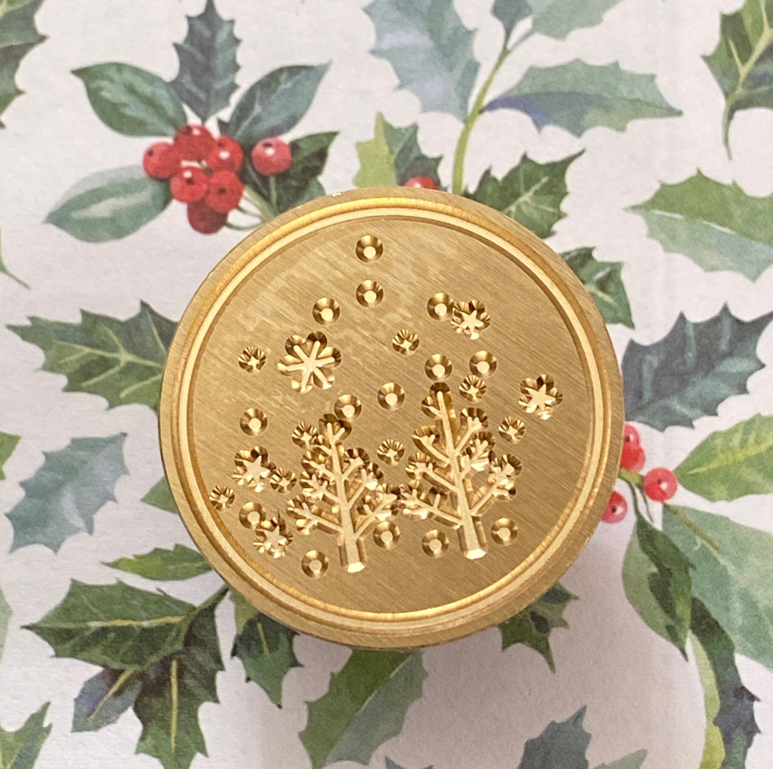 スタンプ(木と星空と)