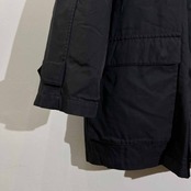 BURBERRY LONDON バーバリー ダウンライナー付き 裏チェック ナイロン ワークジャケット M/ブラック