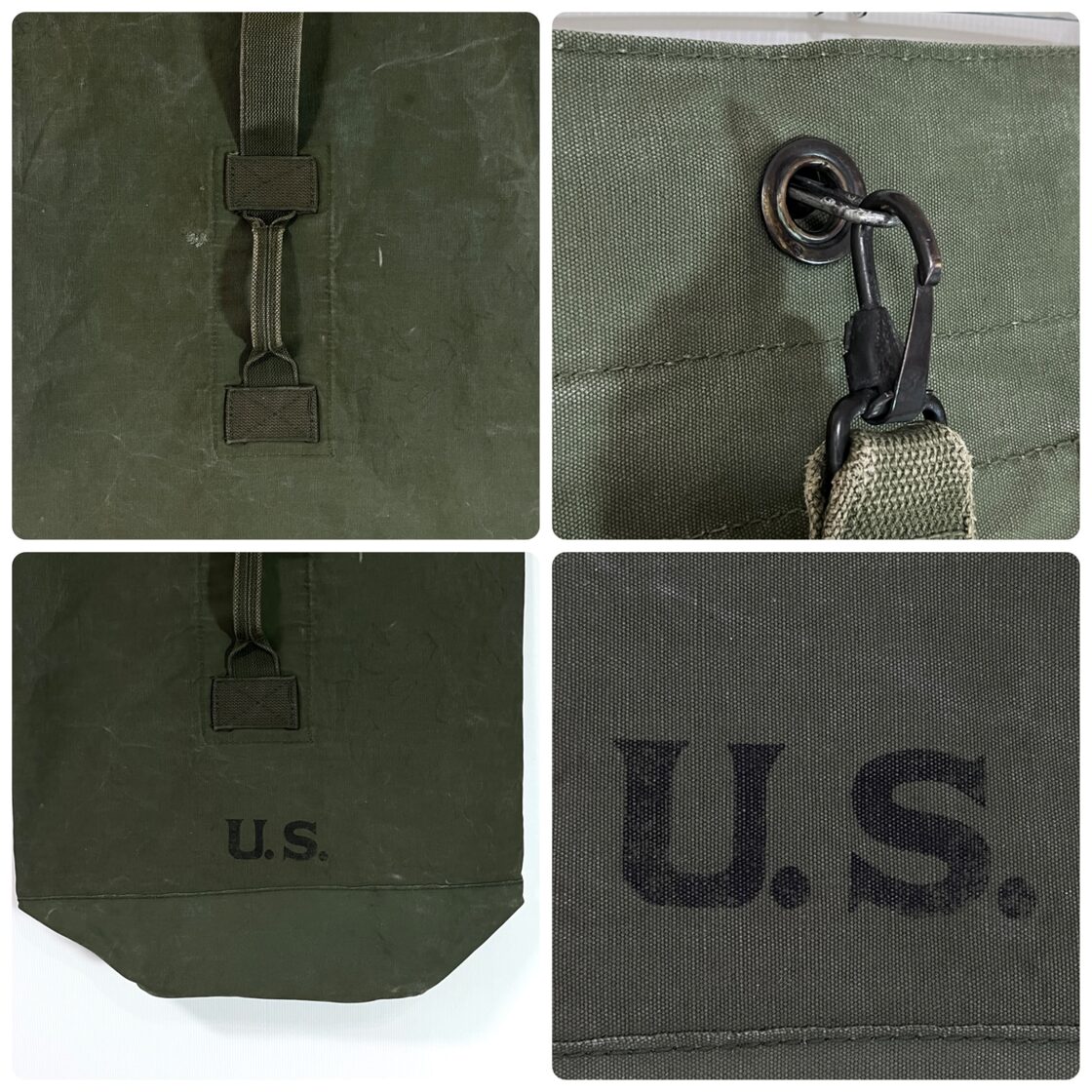50s U.S.ARMY 米軍 実物 レアフォント USステンシル ステンシル入り 