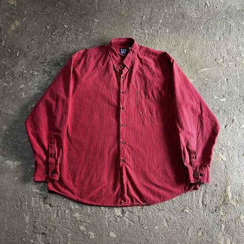 90s GAP stripe L/S shirt【仙台店】