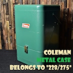 コールマン ガルウィング メタルケース ツヤ有美品 グリーン ビンテージ 228/275適合 COLEMAN VINTAGE METAL CASE GREEN