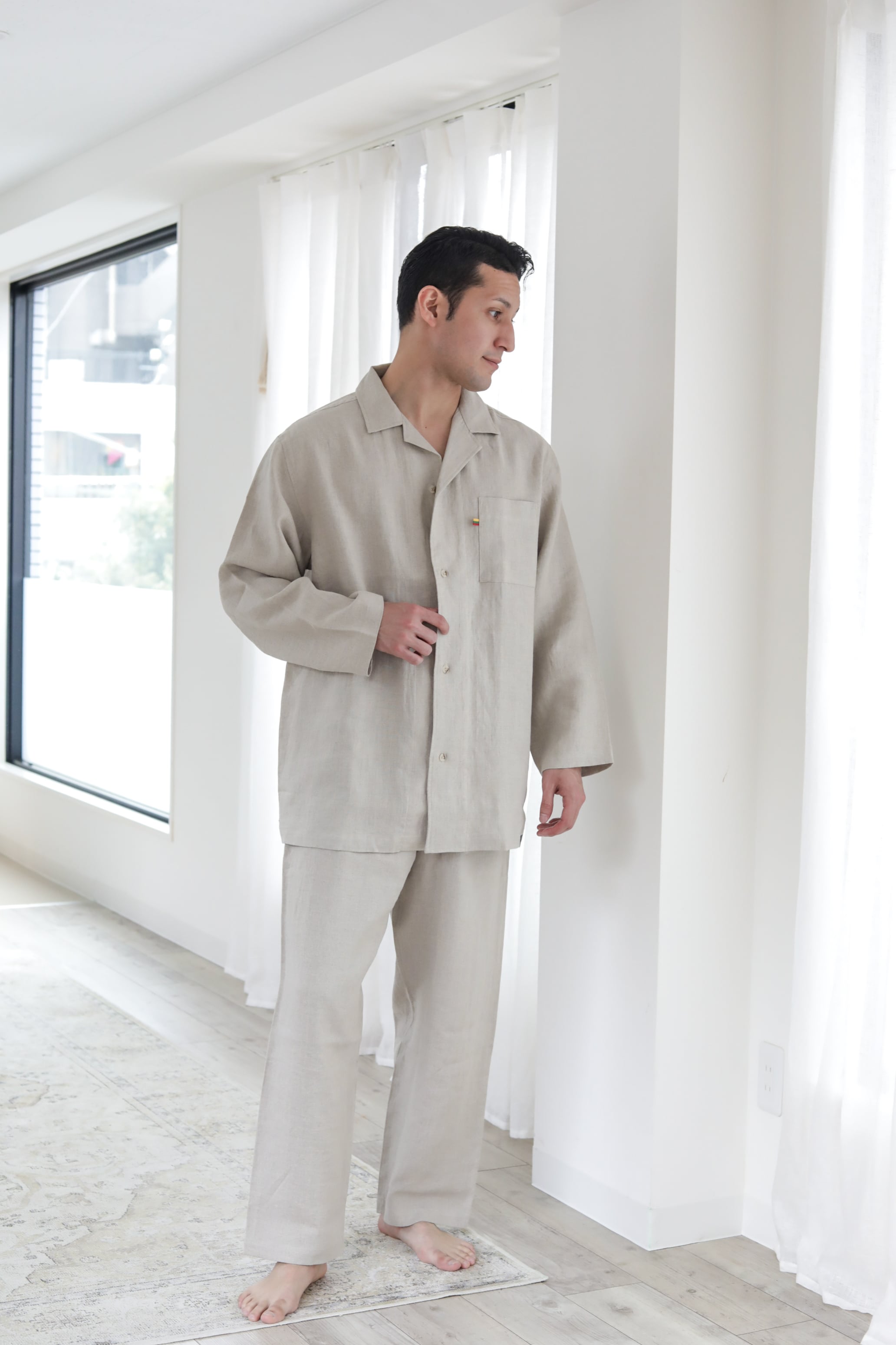 天然の吸水・速乾・防臭 快適な睡眠環境を整える リネンパジャマ