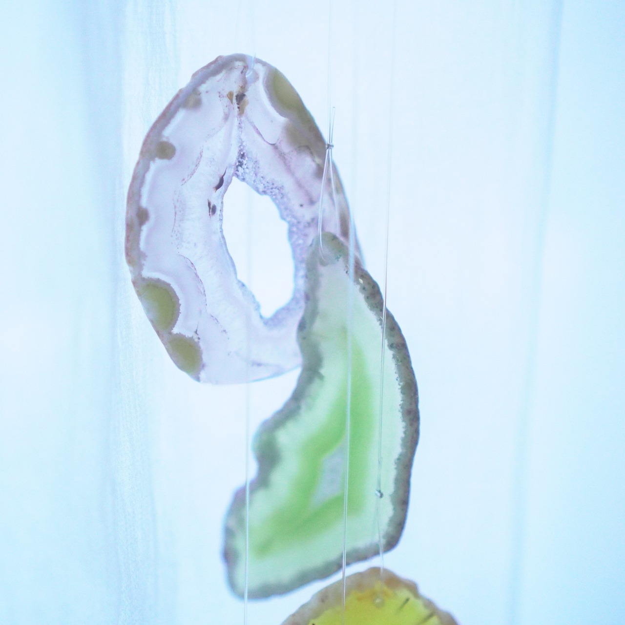 HIMAWARI 04 - アゲートヒーリングチャイム / Agate Sun Catcher Wind Chime 942