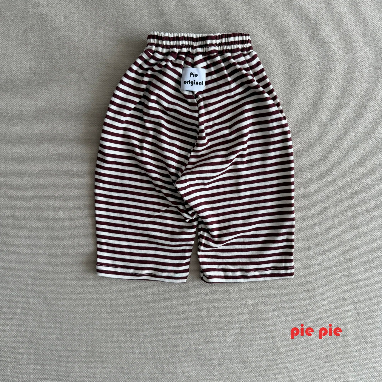 韓国子供服 / pie / 26Autumn /ココアボーダーパンツ/ 秋服 /パンツ*XS~XL *