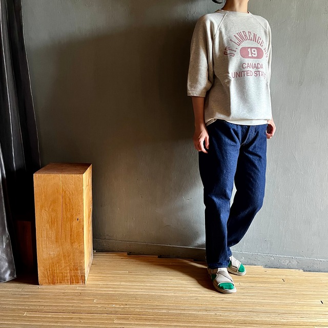 CIOTA ｜スビンコットン (13.5oz) ストレートデニム Navy , women