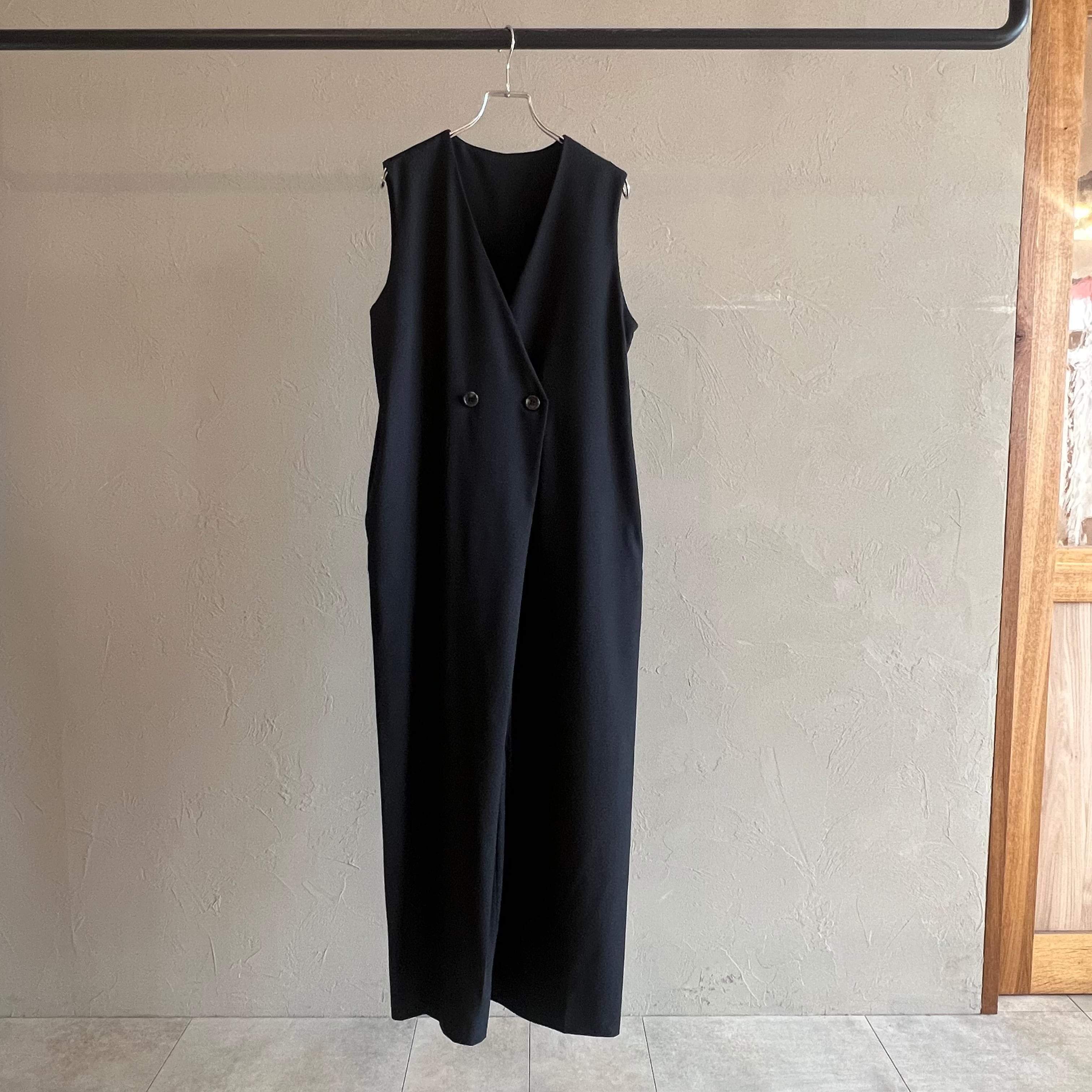 CLOCHE 】麻調Vネックコンビネゾン | valance 福井｜レディース