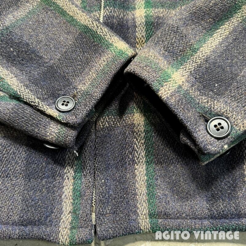 50's JACK FROST ウールネルシャツ マチ付き FROST JACK マチ付き king