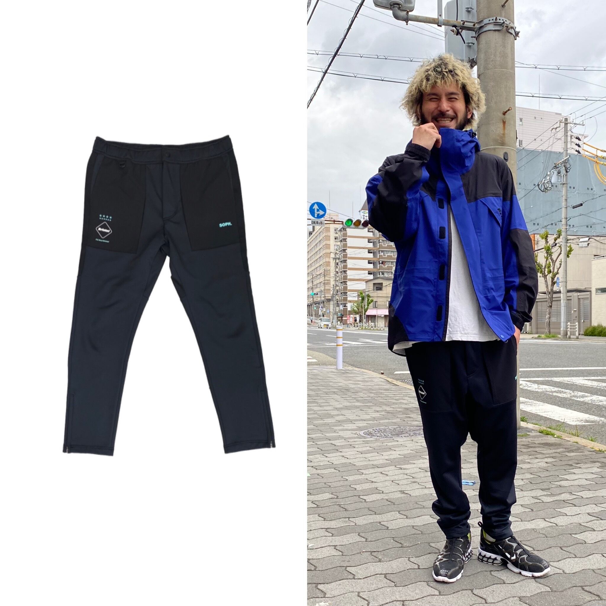 FCRB 21AW PDK PANTS FCRB-212054 XL BLACK 45484 | BRAND BUYERS OSAKA
