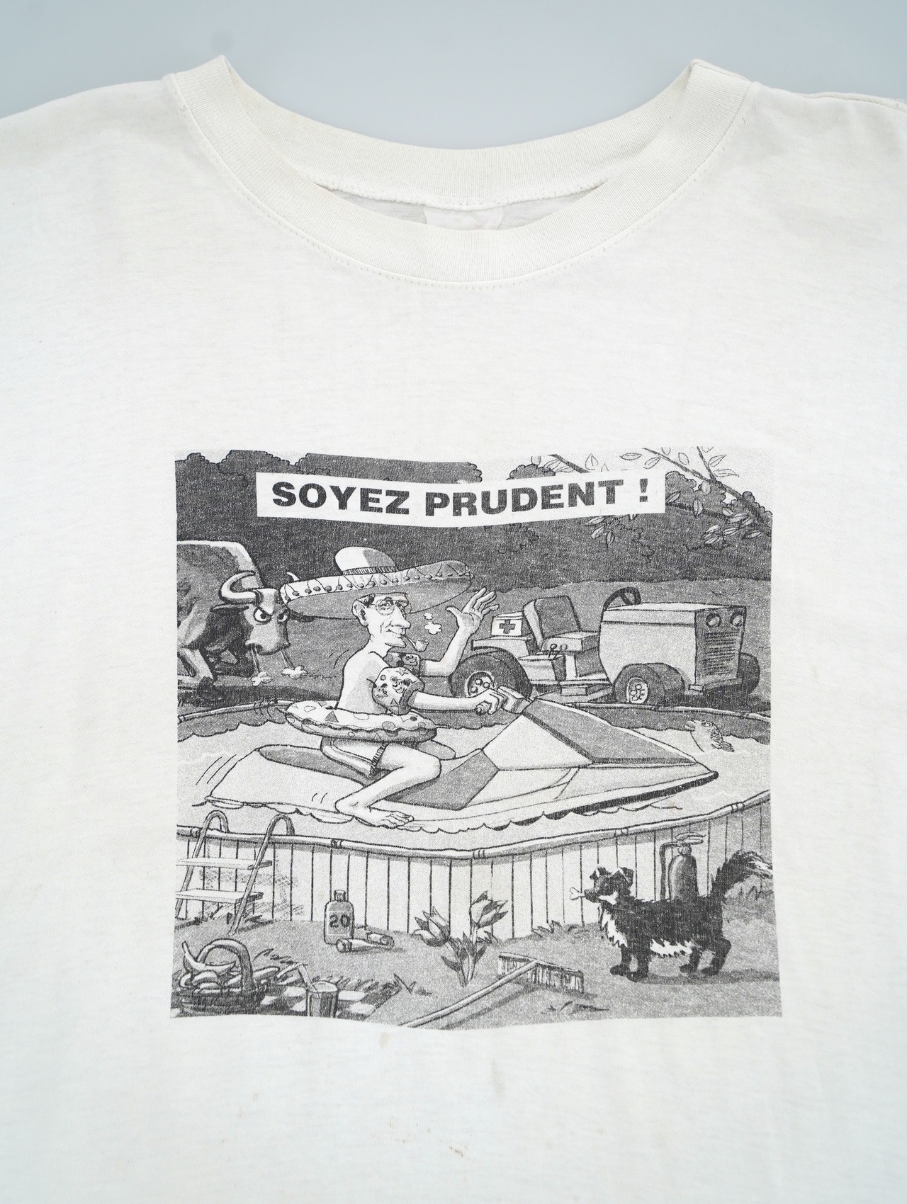 90s print tee