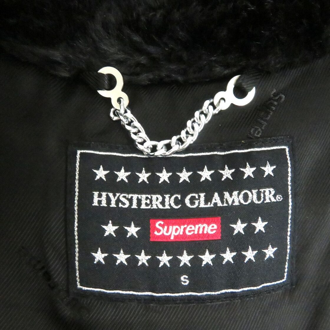 美品□17AW Supreme×HYSTERIC GLAMOUR シュプリーム ヒステリック 