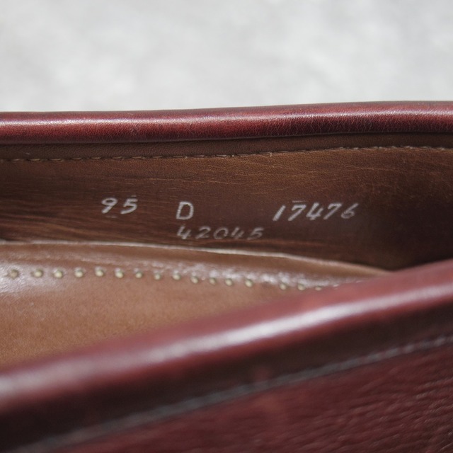 27.5cm Allen Edmonds Enfield Quilt Tassel Loafers armee