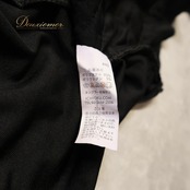【フラメンコ衣装】ブラック ICHIOKU イチオク トップス ブラウス ボレロ 黒 フリル ショート丈 長袖 上品 かわいい 華やか