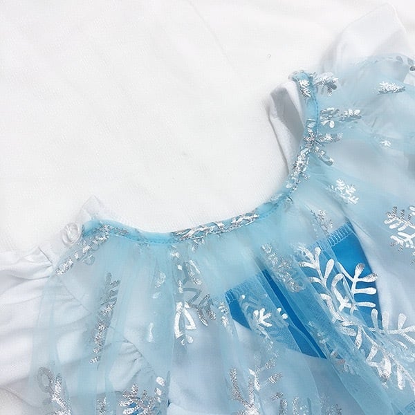 エルサ風水色ドレス 100cm エルサ風水色ドレス（100cm~） 在庫限り！！】目立つ！かわいい