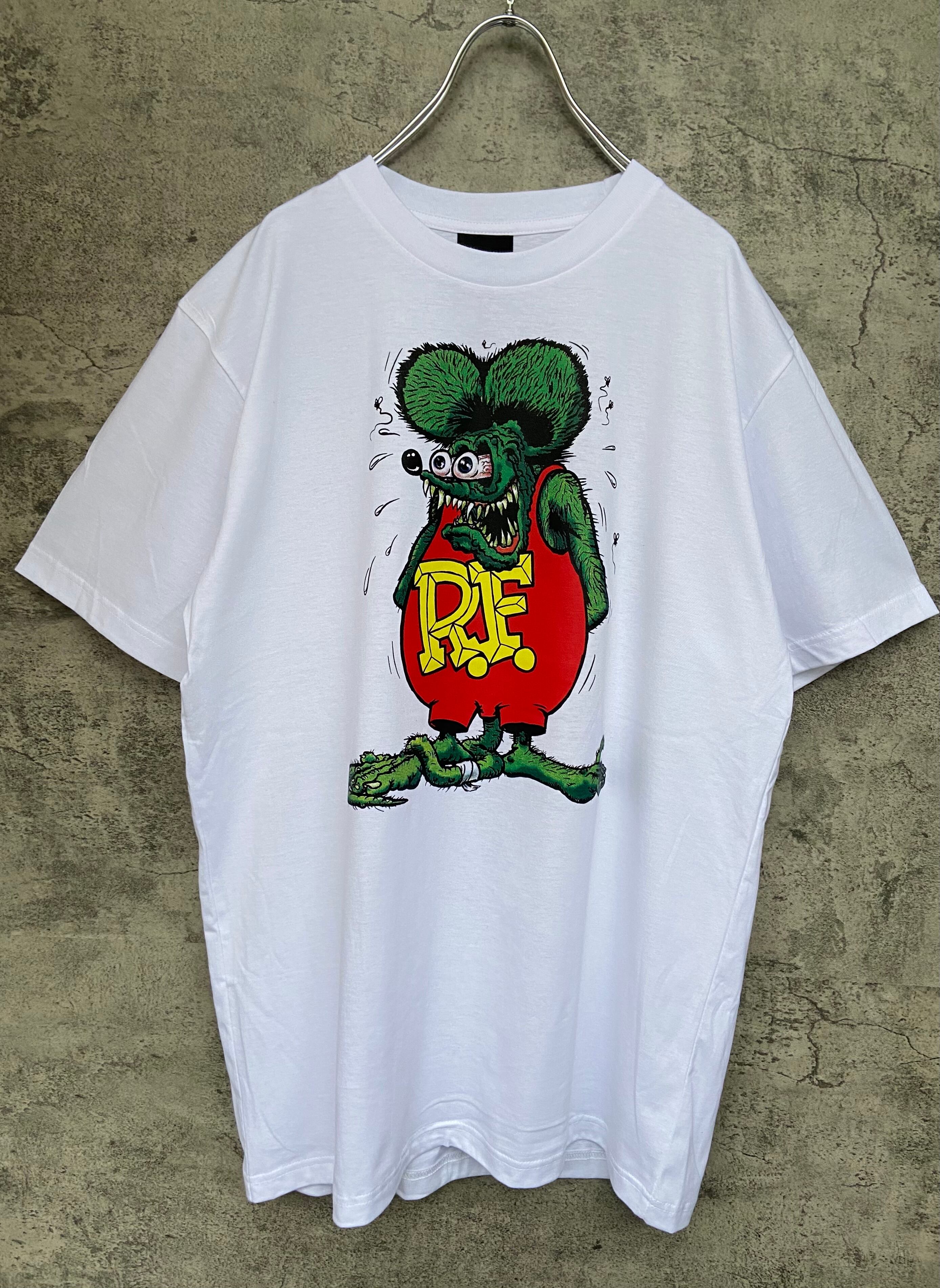 【デッドストック】90s ラットフィンク USA製 Tシャツ シングル Lサイズ 29da63517760969cd5467e4eefc1f1