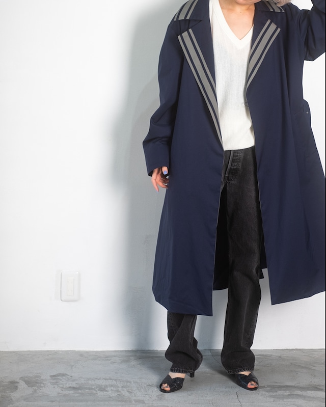 Navy Trench Coat