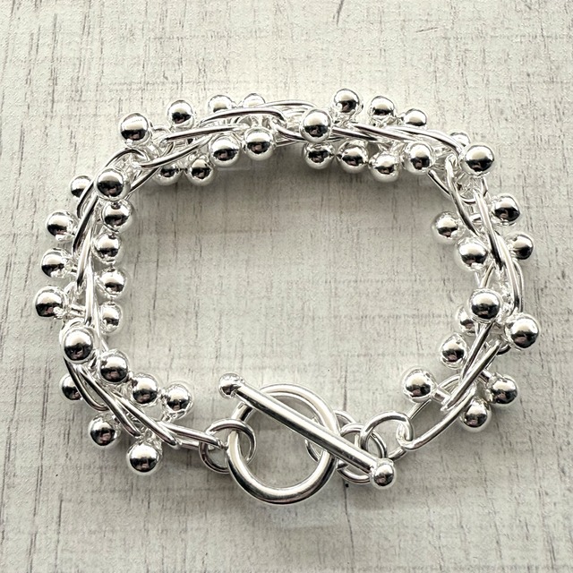 DNA MANTEL HEAVY BRACELET-SILVER925- マンテルブレスレット 