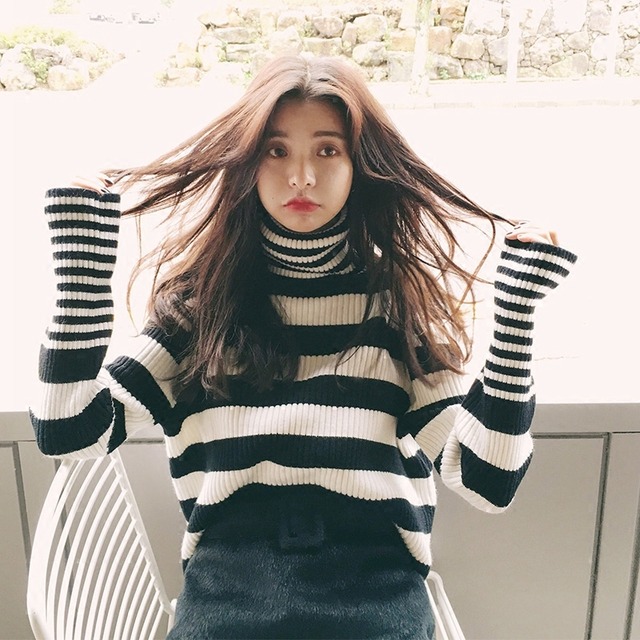 リブニット 長袖 ボーダー ニット コーデ タートルネック おしゃれ 可愛い 冬服 冬 大人 トッ レディース かわいい 秋服 ファッション 大人かわいい韓国オルチャンファッション通販oldhollywood リブニット 長袖 ボーダー ニット コーデ タートルネック おしゃれ 可愛い 冬服 冬 大人 トッ レディース かわいい 秋服 ファッション 大人かわいい韓国オルチャンファッション通販oldhollywood