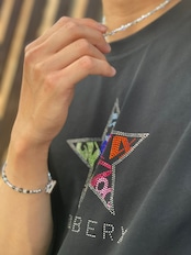 NUMBERX ラインストーン (半袖T-shirt) "BLACK"