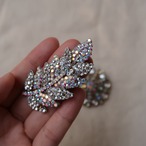 霜柱のブローチ