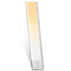 【特価処分】人感センサーライト 室内用 充電式 マグネット付き 薄型LED 調光調色機能 23cm バーライト 3色調整可能 人感センサー キッチンライト 押入れライト マグネットライト 工事不要 配線不要 足元照明 超薄型設計 省エネ 高感度 高輝度 超寿命 明るさ無段階調節 寝室/階段/廊下/玄関