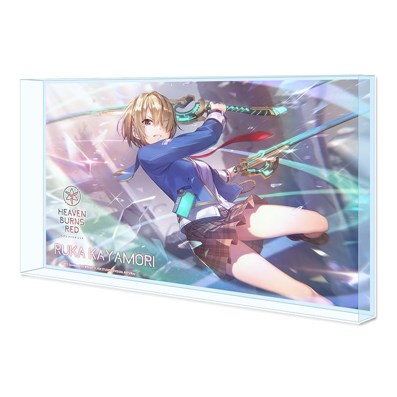 ヘブンバーンズレッド BIGアクリルブロック【茅森月歌】 | あるじゃん