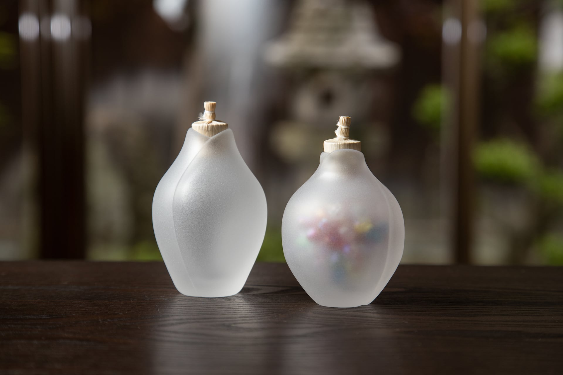 振出「ふくら」 ｜ 小路口 力恵 (ガラス作家) | 水と匠 公式通販サイト