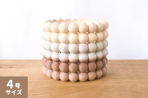 もこもこ鉢(4号サイズ)｜グラデーション