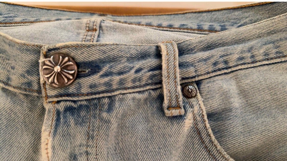 CHROME HEARTS クロムハーツ levi's リーバイス vintageクロスパッチ