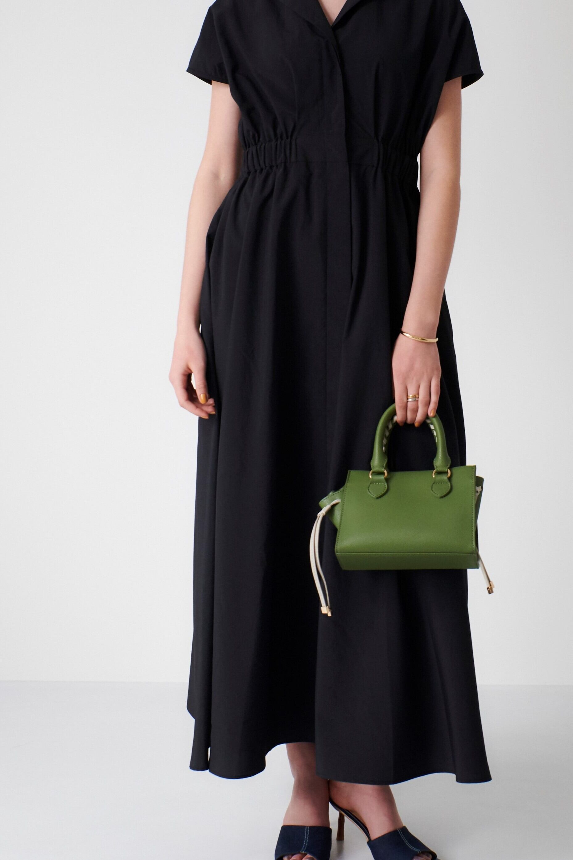 Crouch stitch bag GREEN