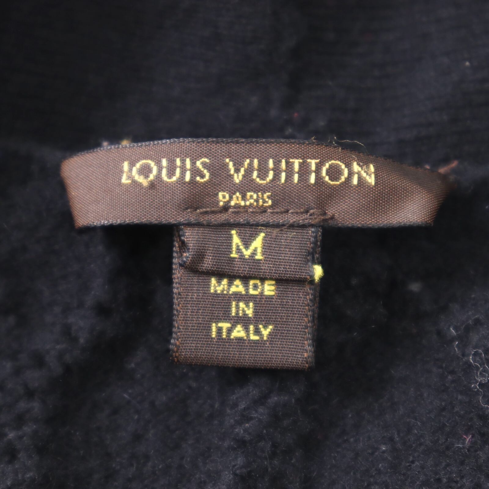 ルイヴィトン Louis Vuitton チェーン付き ウールカシミア