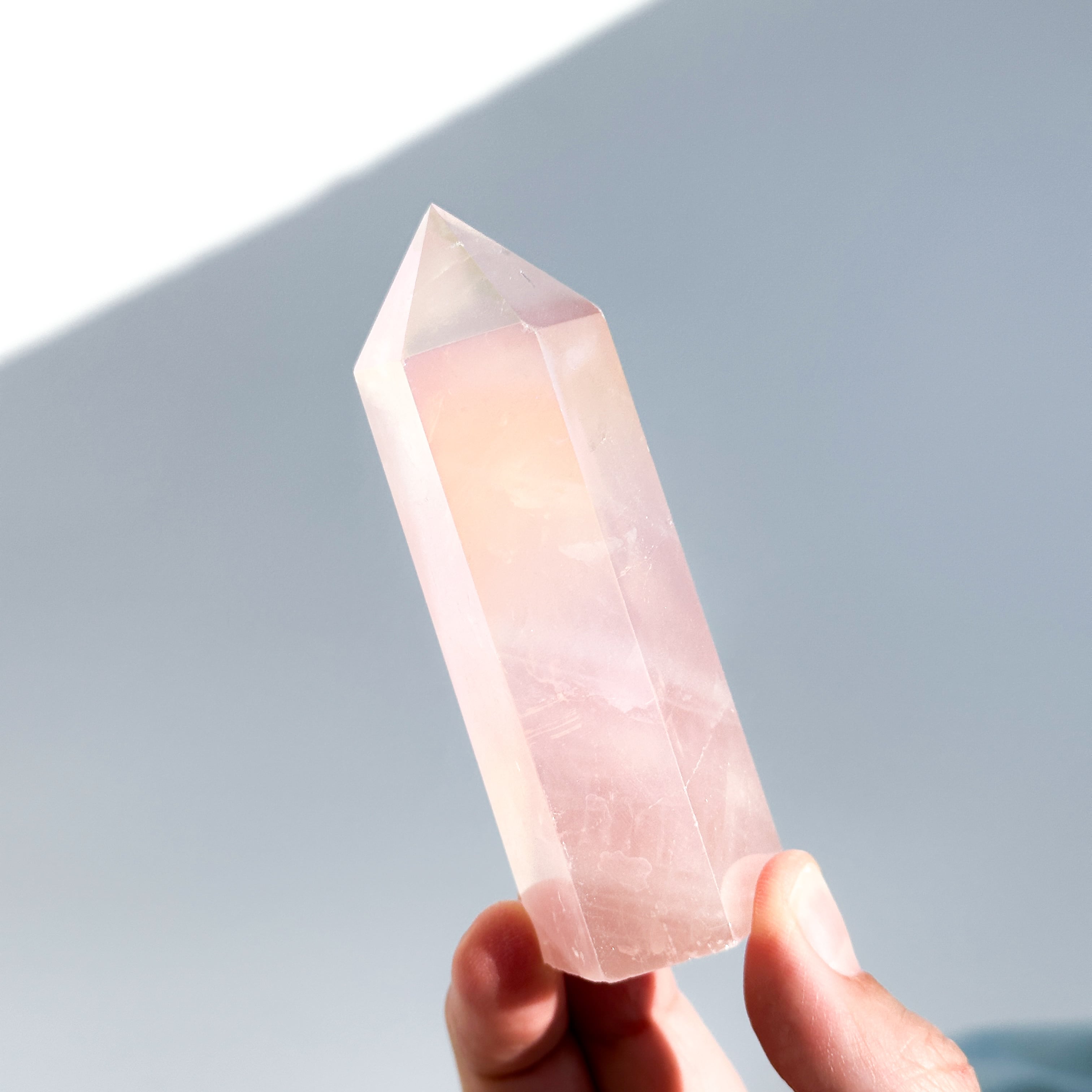 エンジェルオーラローズクォーツ タワー23✧ Angel Aura Rose Quartz