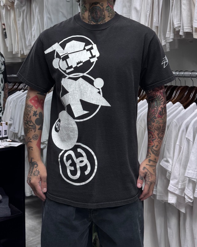 00’s old stussy Design Tee "Multi"【Other Side店】