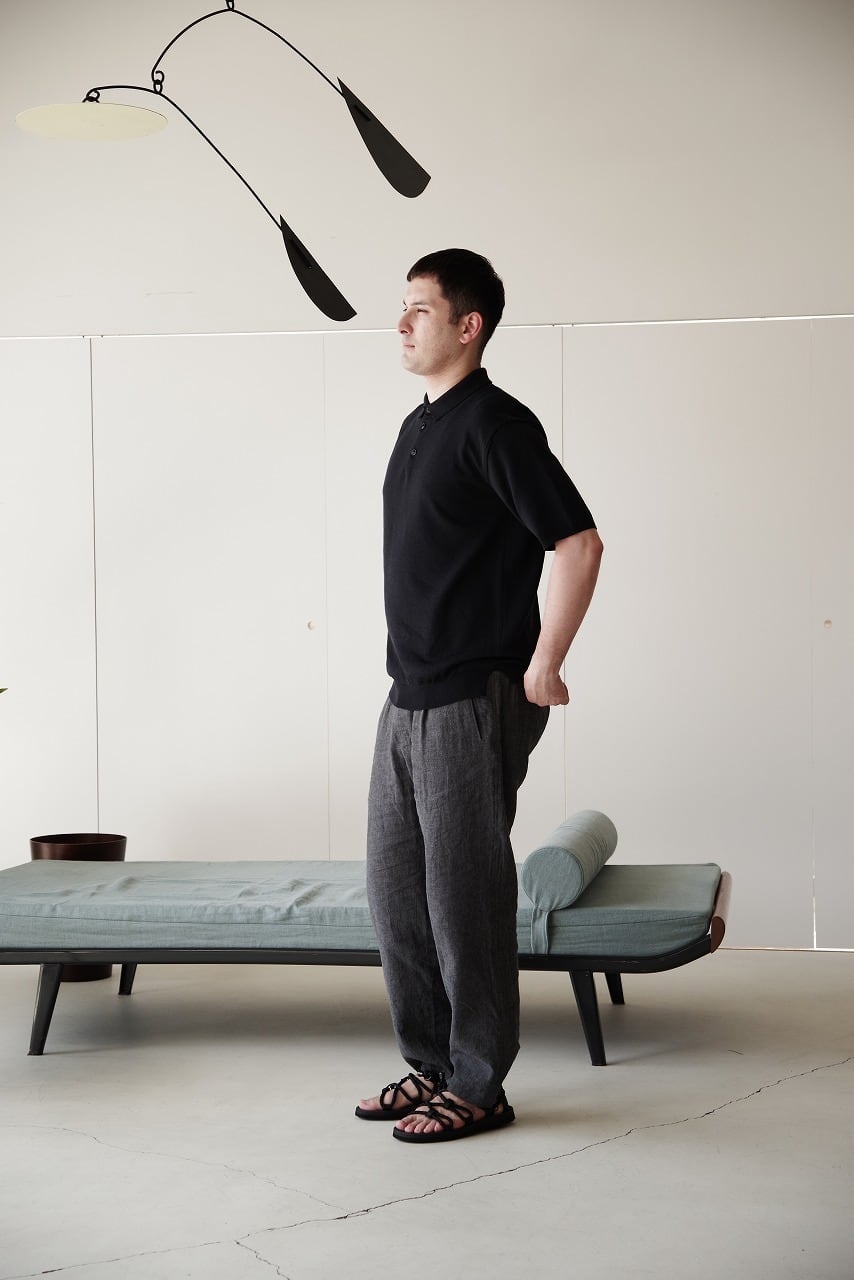 Giza Cotton Knitted Polo S/S