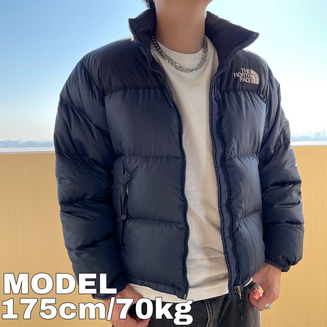 オーバーサイズthe north face ヌプシ 黒 700