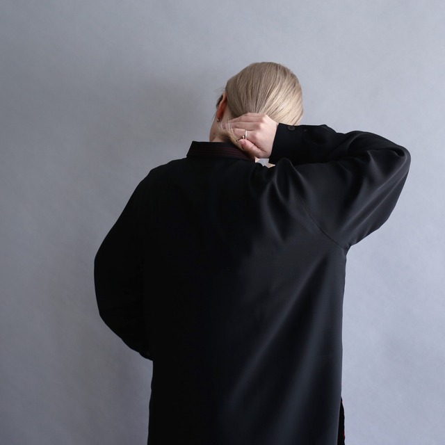 random switching see-through design mode shirt