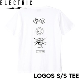半袖Tシャツ ELECTRIC エレクトリック LOGOS S/S TEE E25ST06 WHT 日本代理店正規品L