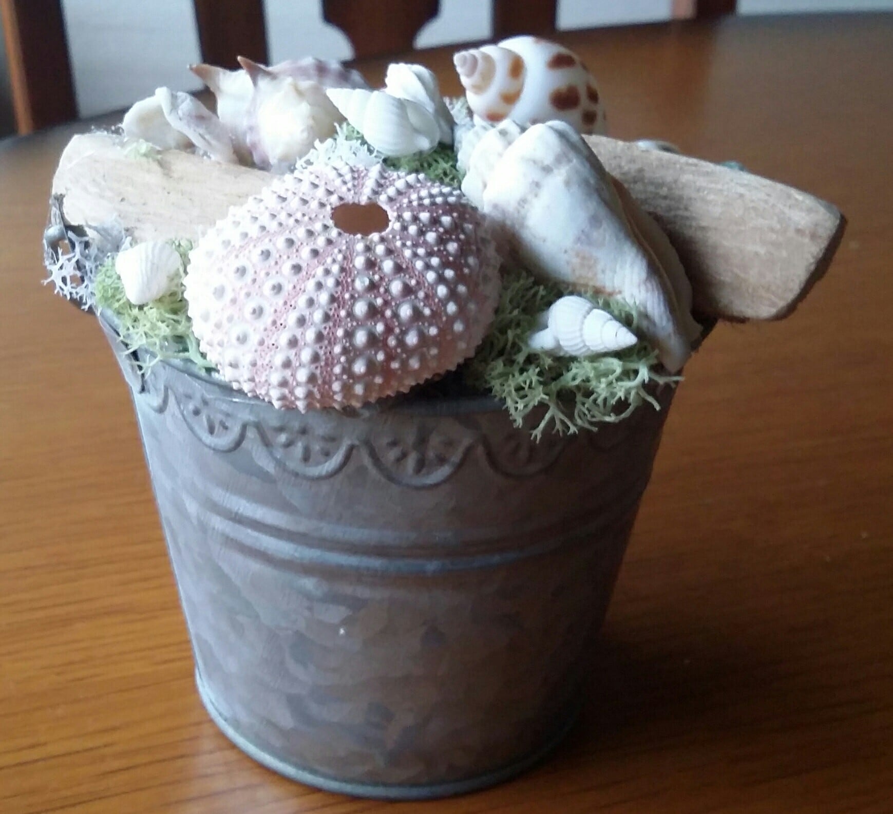 夏の思い出 貝殻アレンジ「ピンク」 | midoriyashop