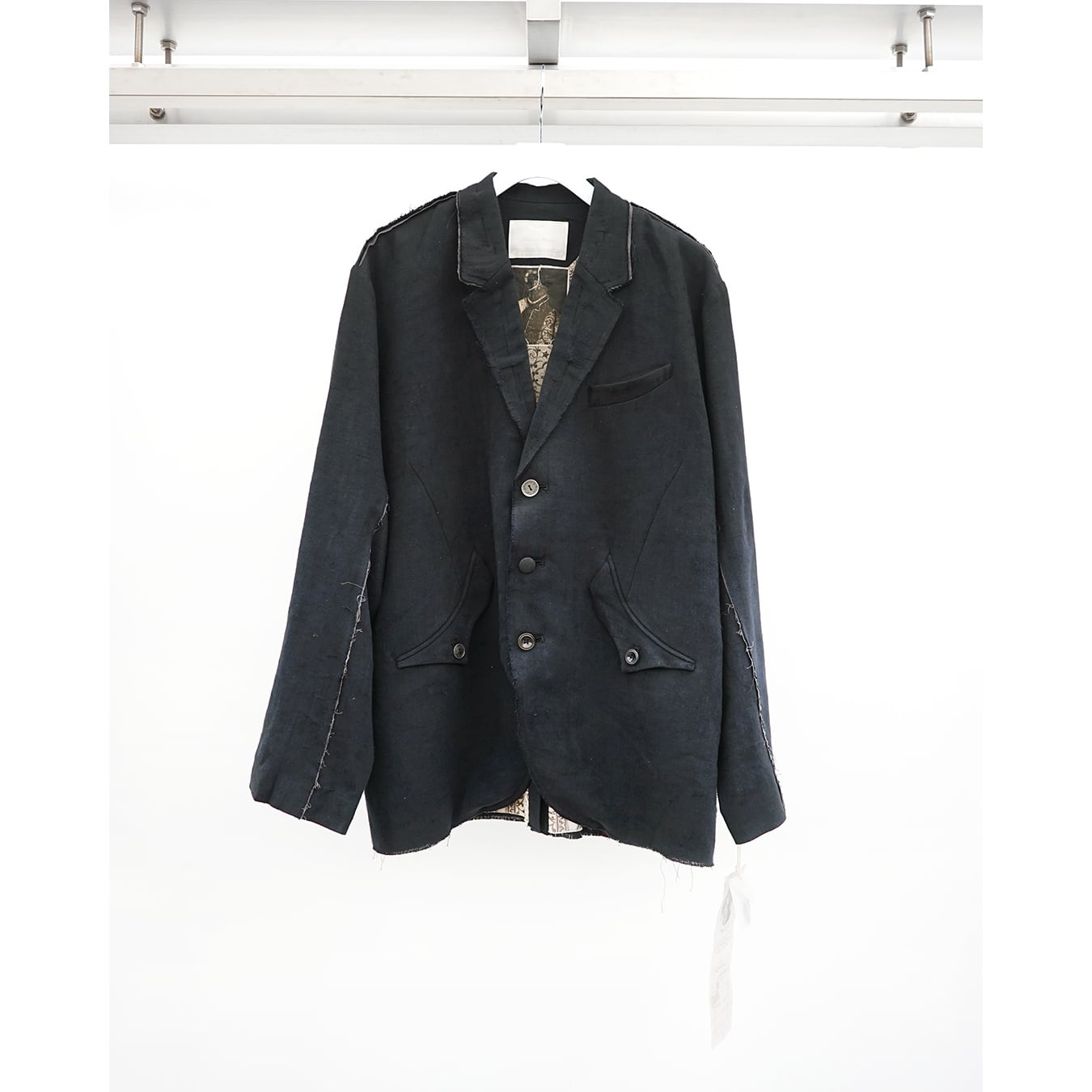 Professor.E ](プロフェッサーイー) 25FW-PE-FM-19 Frayed Blazer