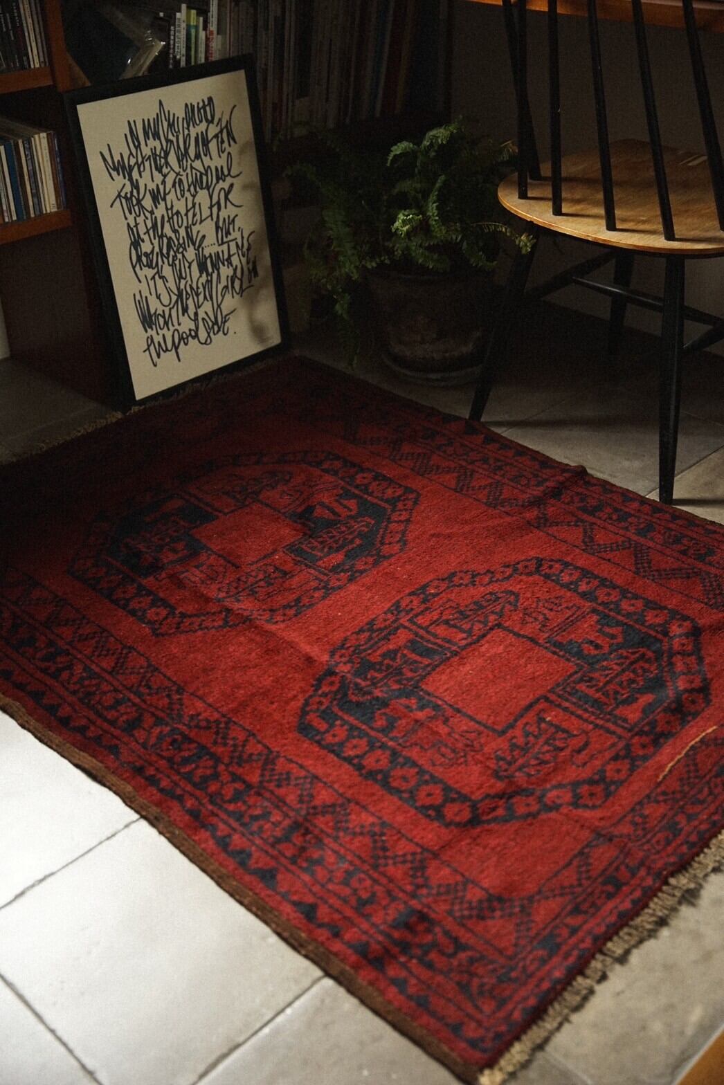 1090 -Semi Antique Turkmen rug
