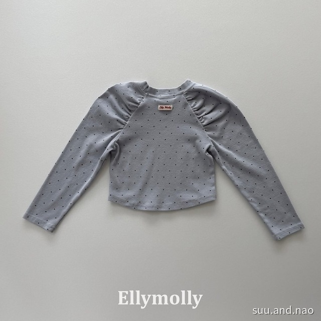 取寄:ELLYMOLLY ジゼルドットシャーリングT/Jr※送料無料
